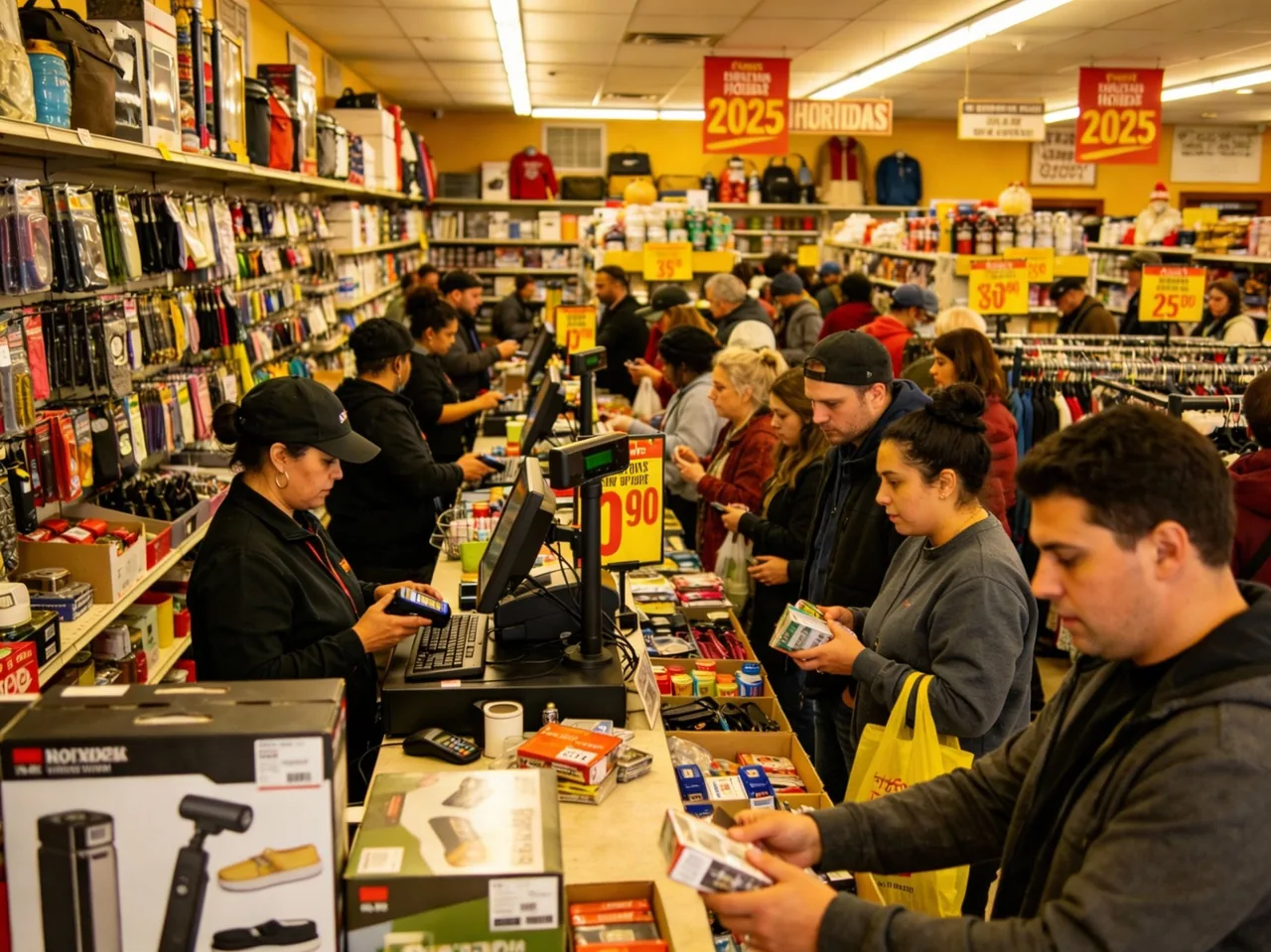 An analysis of consumer behavior and economic impact during the U.S. holiday shopping season.